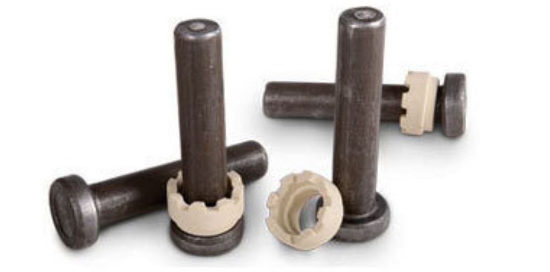 What are shear stud connectors?
